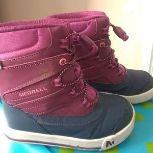 Merrell Kids Snow Bank 2.0 waterproof boot